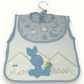 Irge Baby - Bavetta Grembiulino Senza Manica Con Spugna Ricamata In Puro Cotone  Ir423