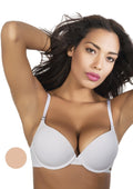 Reggiseno In Microfibra Doppia Imbottitura Push Up Con Ferretto Coppa B Baci & Abbracci Art. Bar002 Regg