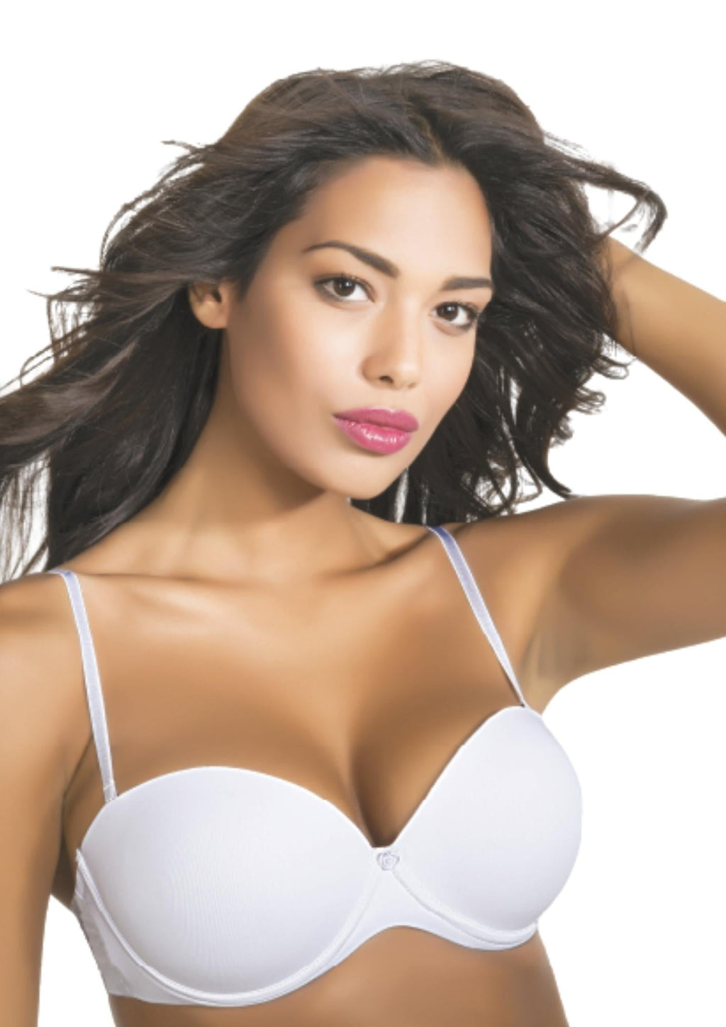 Reggiseno Balconcino In Microfibra Imbottito Coppa B Con Ferretto Baci & Abbracci Art. Bar005 Regg