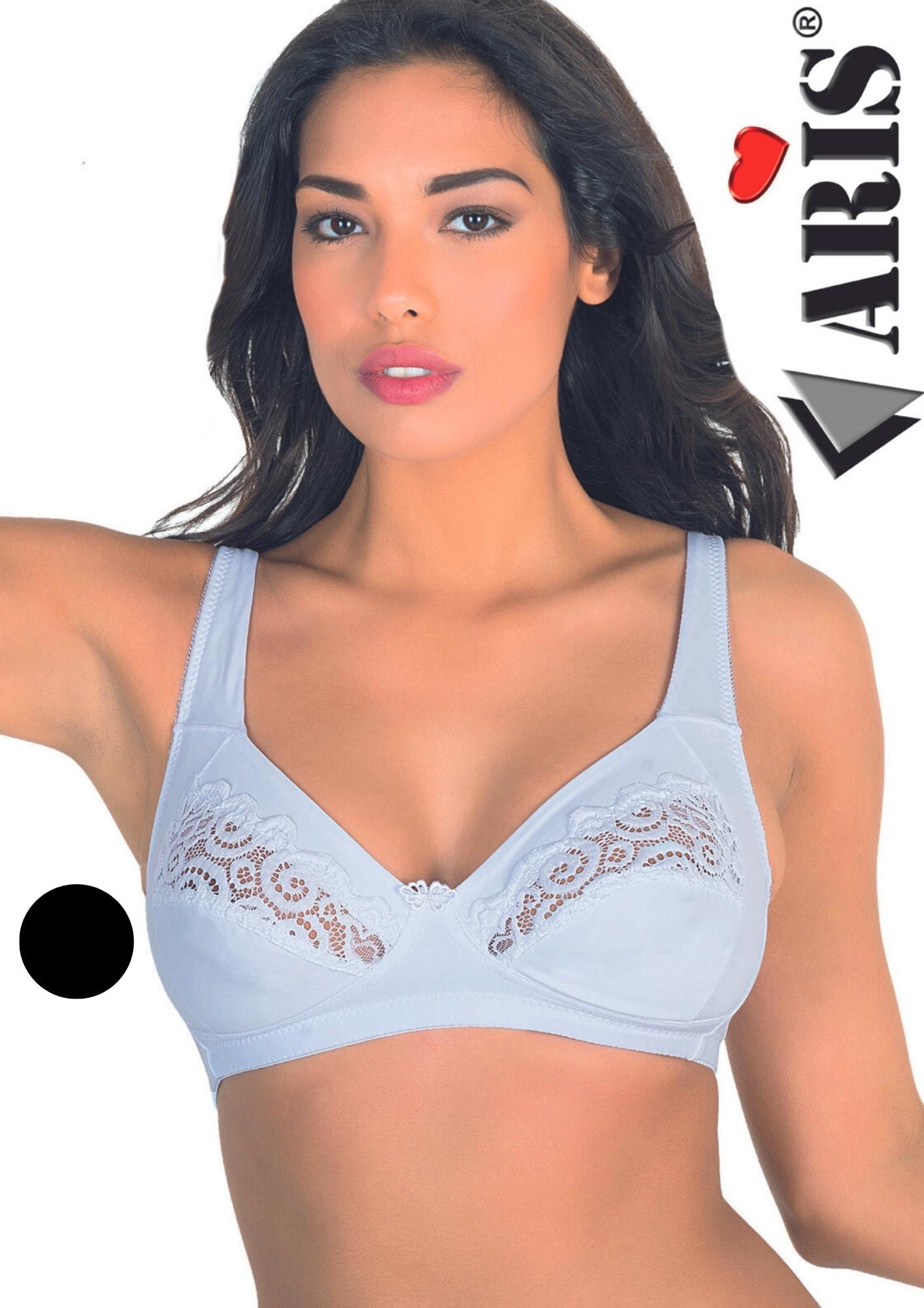 Reggiseno In Microfibra Inserto In Pizzo Coppa C  Luciaaris