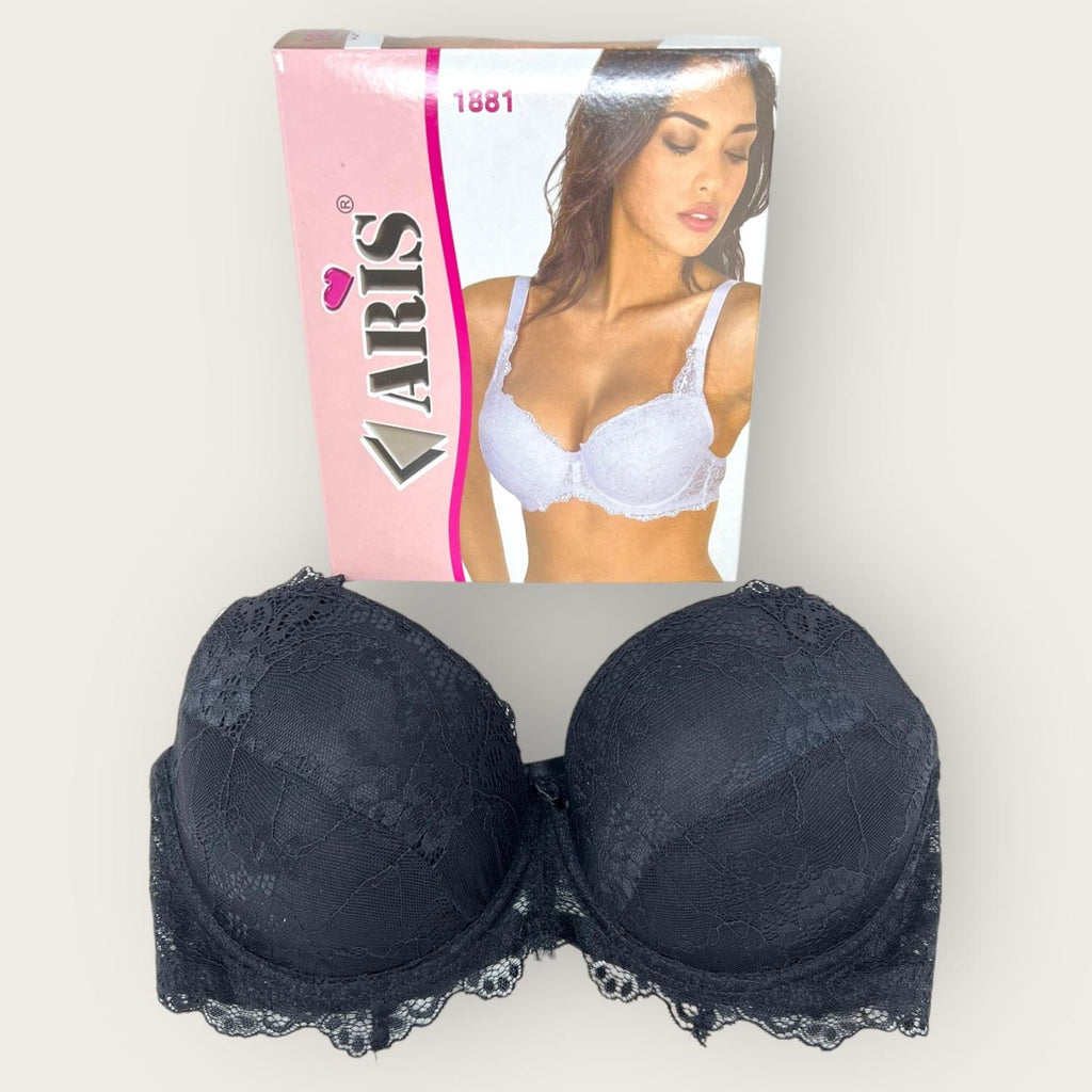 Aris Reggiseno In Pizzo Con Coppe Imbottite E Ferretto Confort  Art. 1881