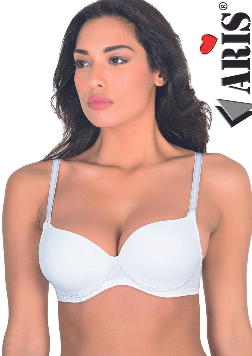 Loriana Reggiseno Balconcino In Microfibra Con Ferretto Coppa B In Gel  Lorianaaris