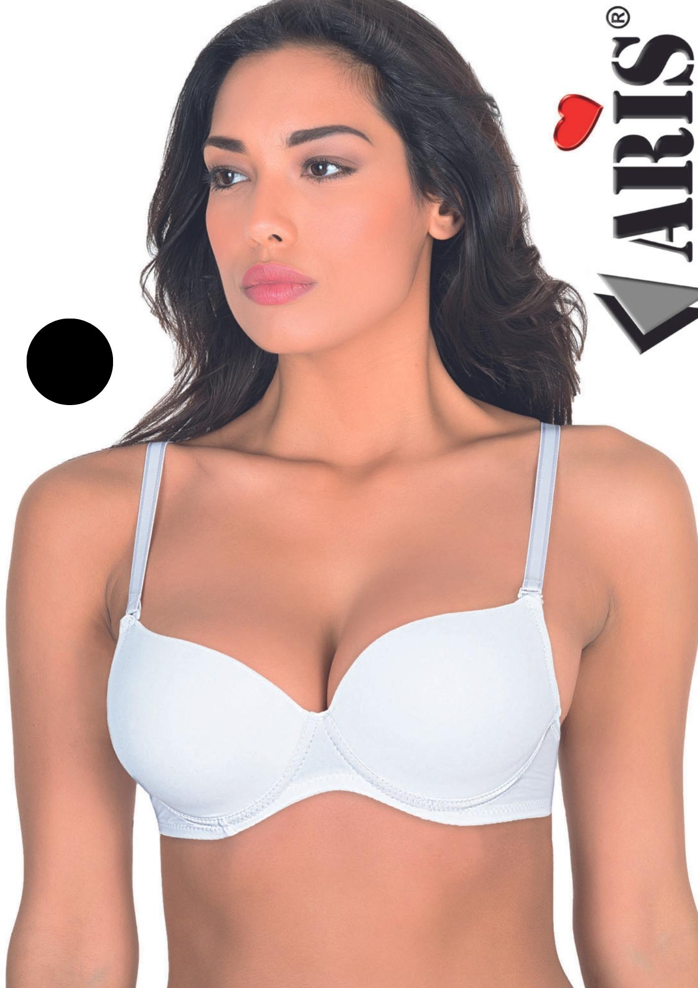 Loriana Reggiseno Balconcino In Microfibra Con Ferretto Coppa B In Gel  Lorianaaris