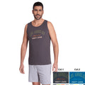 Vanue' - Pigiama Uomo In Cotone Jersey Spalla Larga Vogatore Con Pantaloncino Corto Art. Vs0270