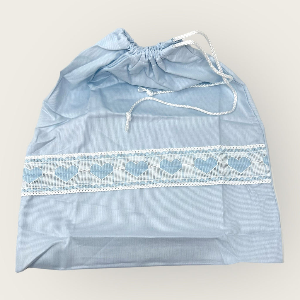 Nancy Baby Idea Ricamo Sacchetto Nascita In Puro Cotone Ricamato  Art. 1817