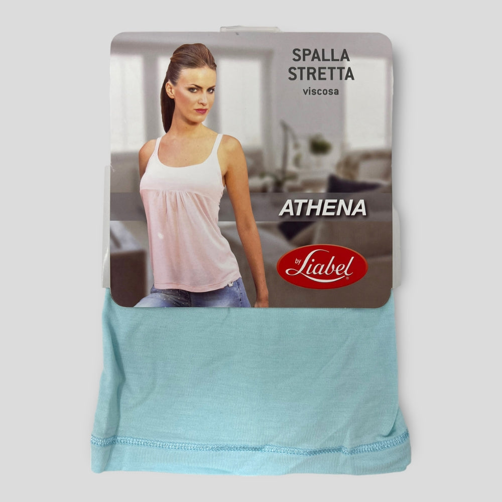 Liabel - Maglia Canotta Donna Spalla Stretta In Cotone Viscosa Art. A2900