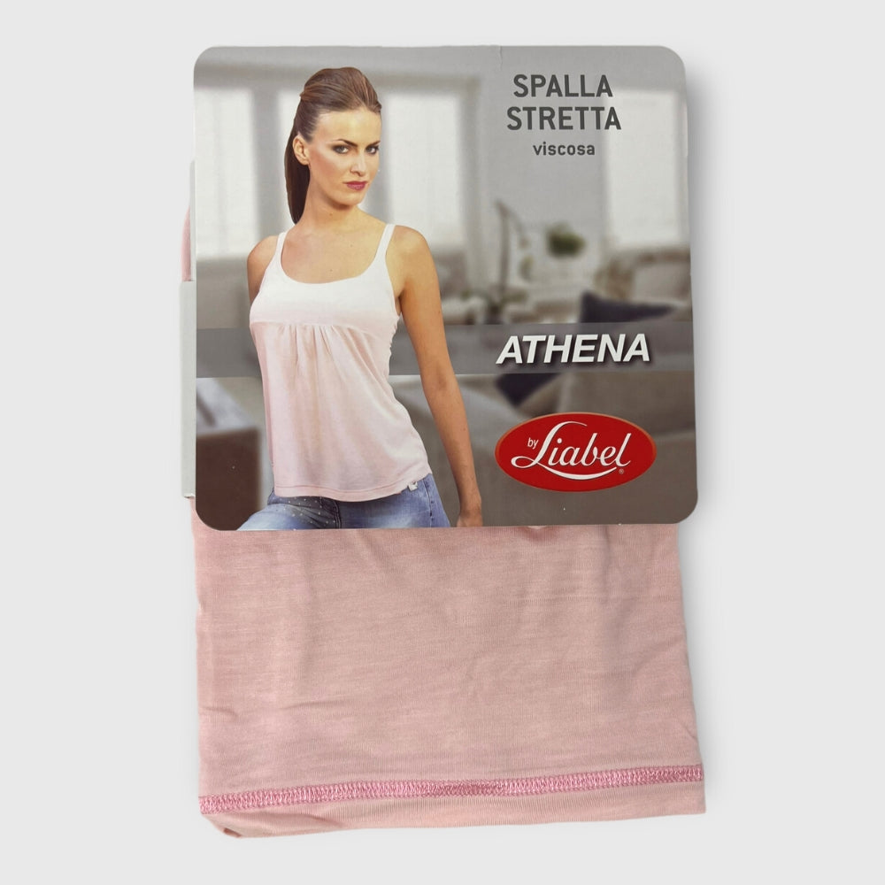 Liabel - Maglia Canotta Donna Spalla Stretta In Cotone Viscosa Art. A2900