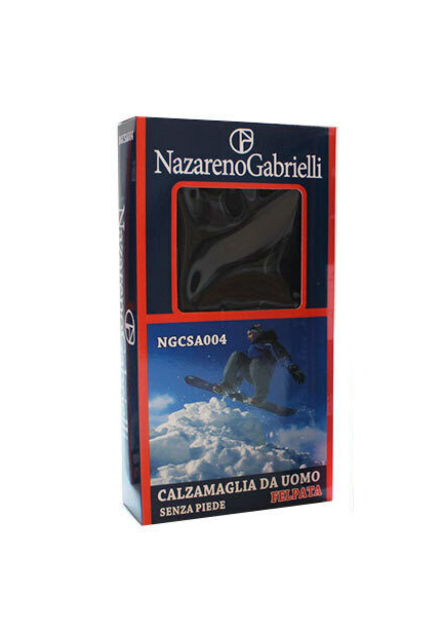 Nazareno Gabrielli - Calzamaglie Uomo Termiche In Caldo Cotone  Art.ngcsa003