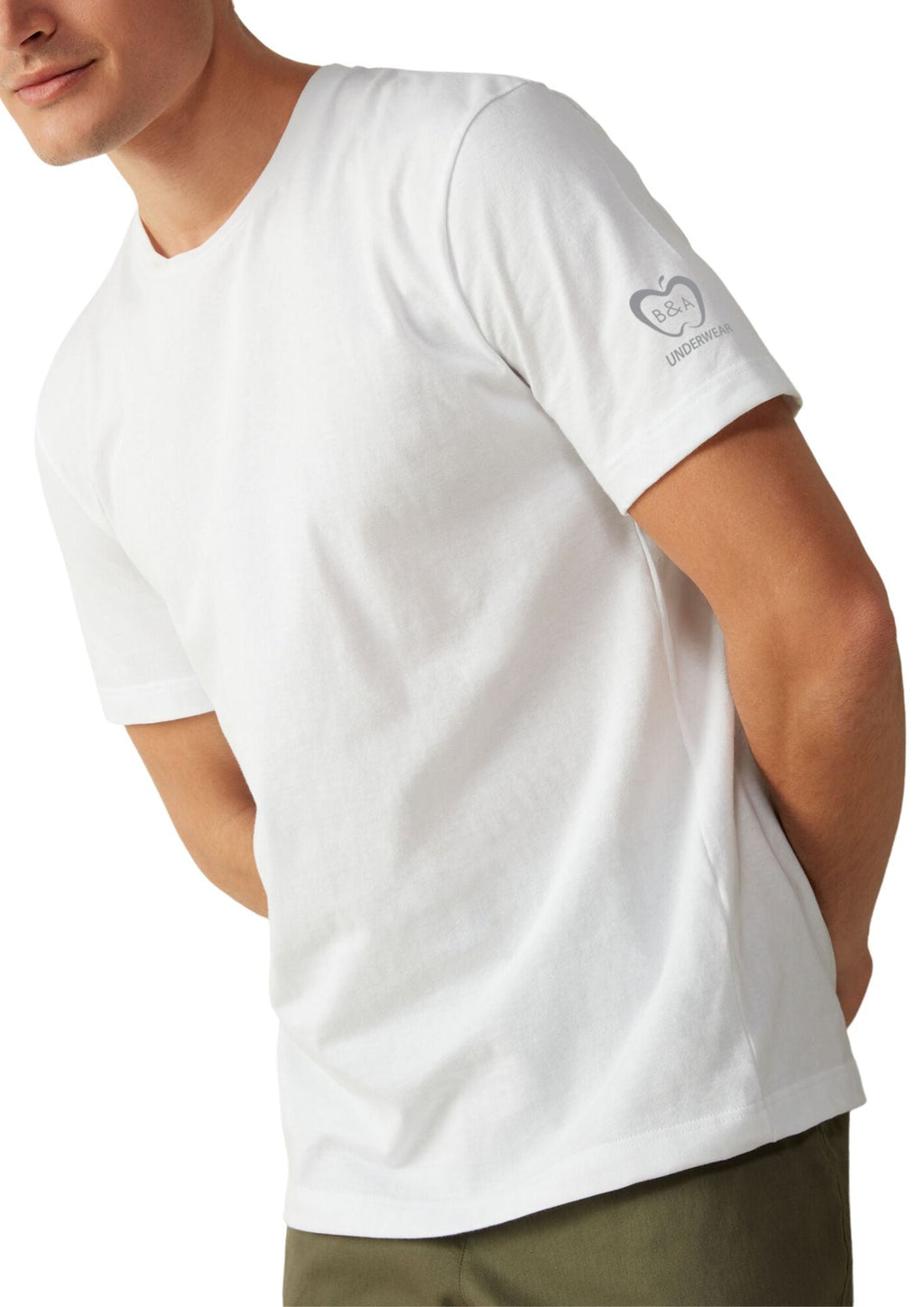 Baci E Abbracci - Maglia Uomo In Cotone Jersey Girocollo Art. Bats001