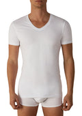 Baci E Abbracci - Maglia In Cotone Elasticizzato Scollo V Bianche E Colorate Art. Bats005