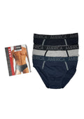 Aris - Pacco Da 3 Slip Uomo In Cotone Elasticizzato Art. Aru101