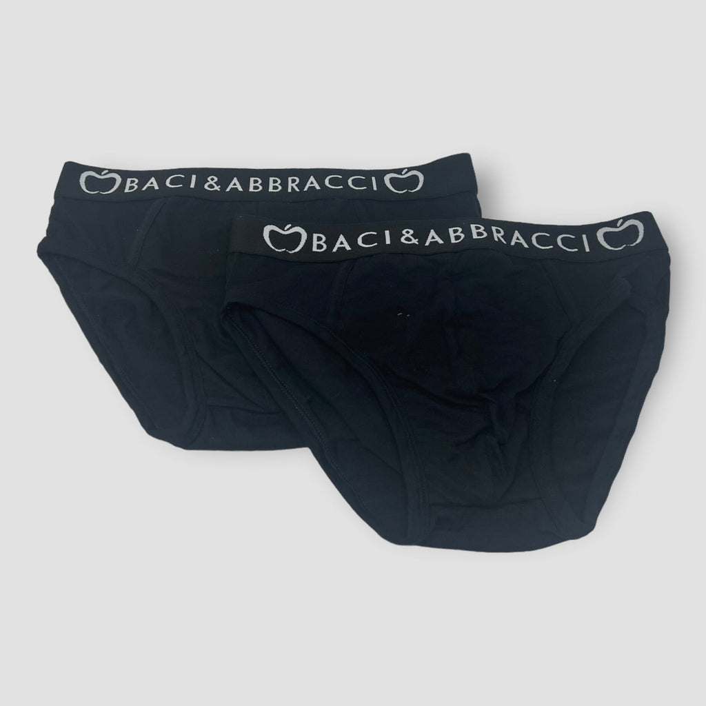 Baci & Abbracci Pacco Da 6 Slip Uomo In Cotone Art. Bao1103
