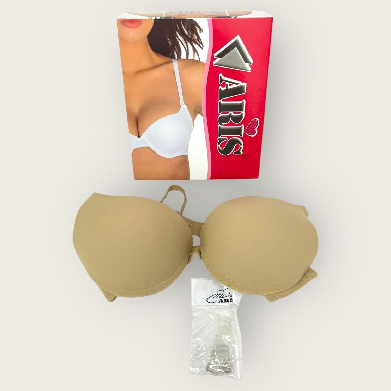 Aris Reggiseno Push-up In Microfibra Con Imbottitura Estraibile  E Ferretto Confort  Art. 1800