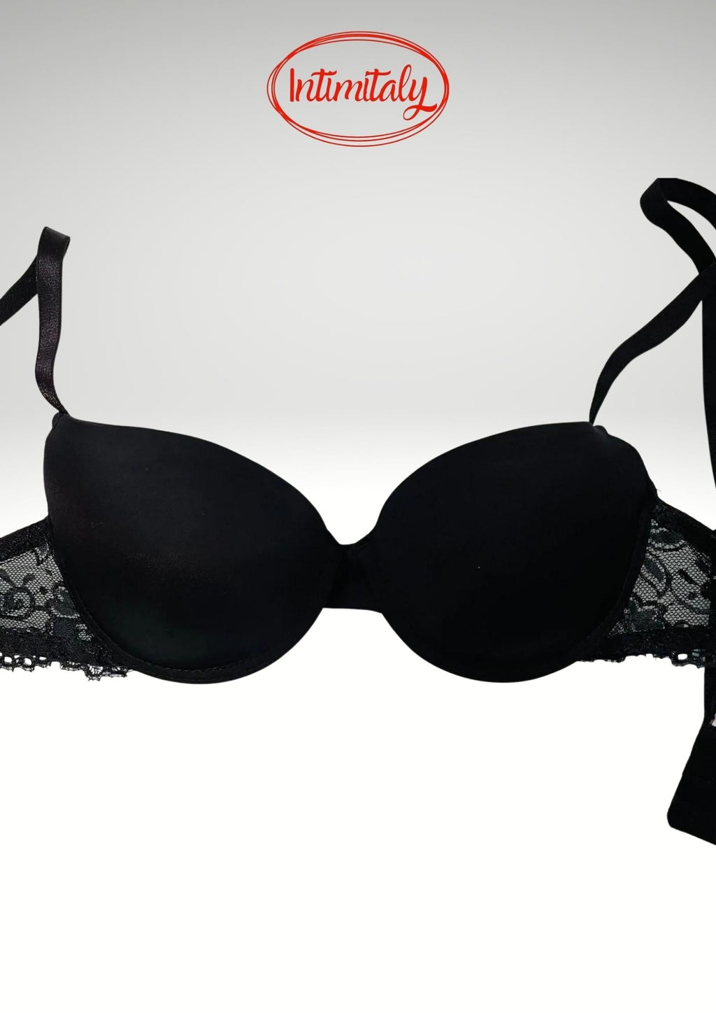 Reggiseno Imbottito In Microfibra Con Ferretto Dorsale In Pizzo Coppa B  Coccoaris