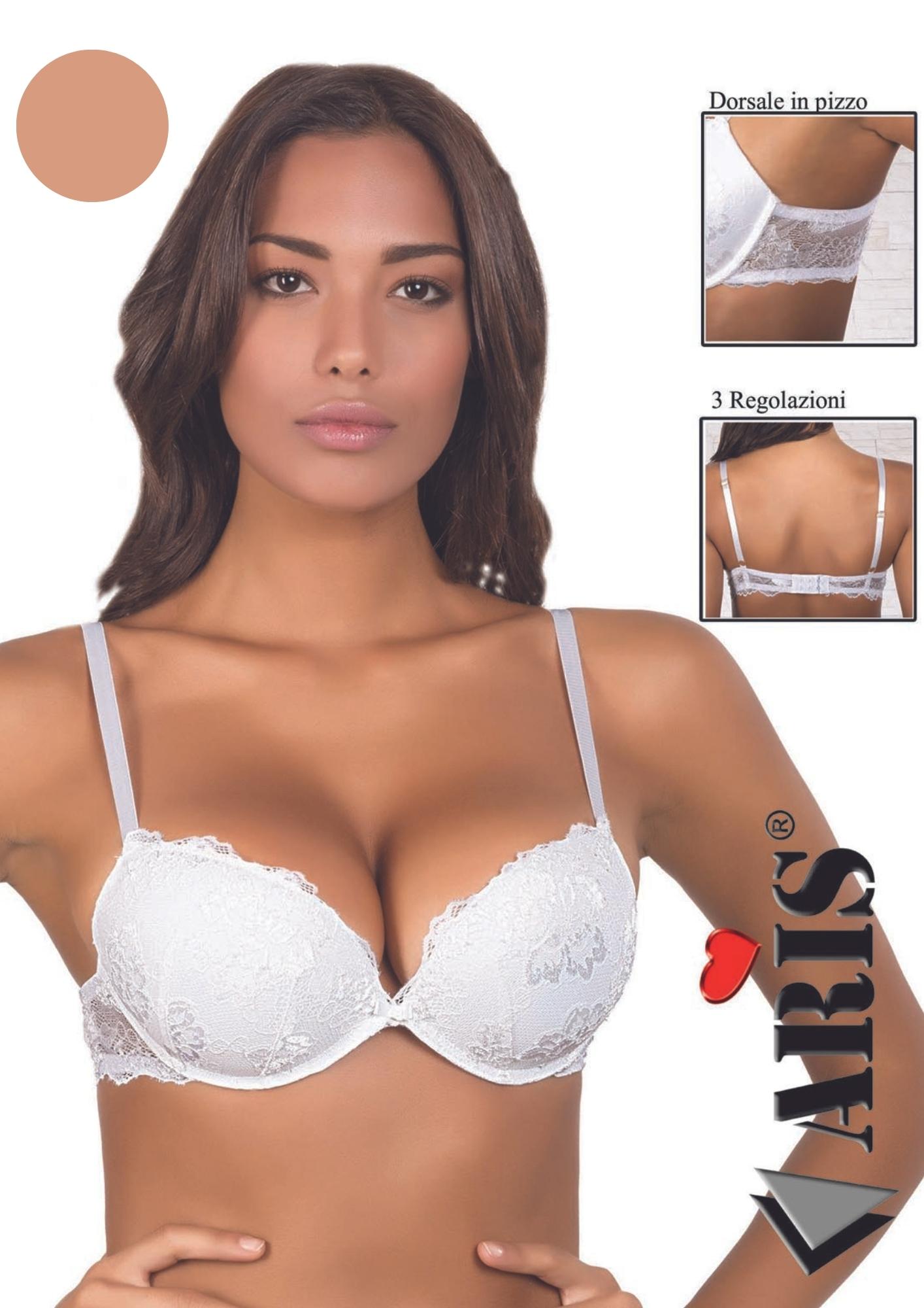 Reggiseno Push Up Doppia Imbottitura Coppa B Aris2002