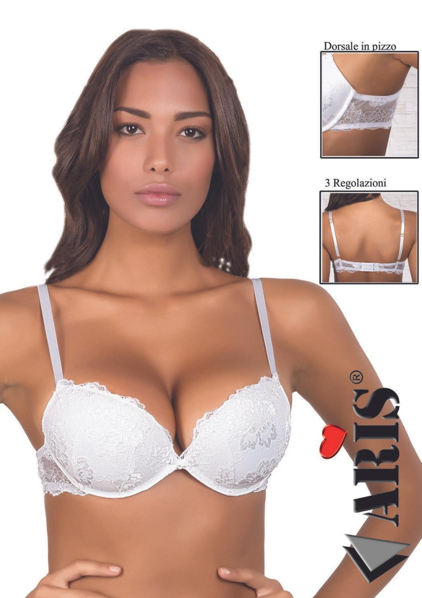 Reggiseno Push Up Doppia Imbottitura Coppa B Aris2002