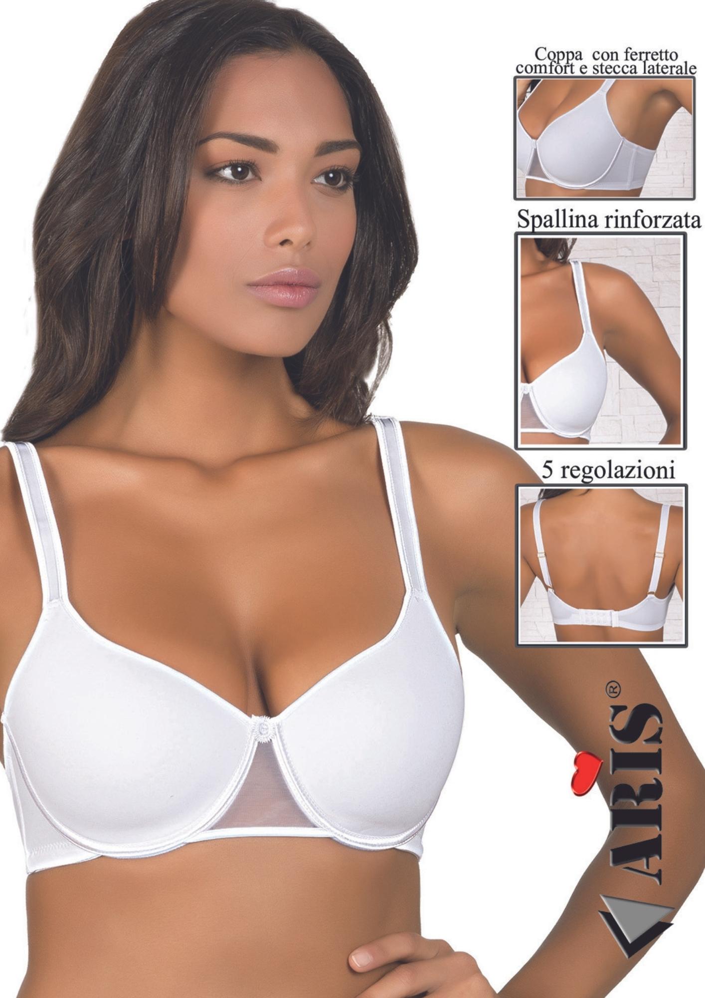 Reggiseno In Microfibra Coppa C Imbottita Con Ferretto  Aris2007