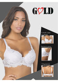 Reggiseno In Pizzo Coppa C Imbottita Preformato Con Ferretto  Aris2011