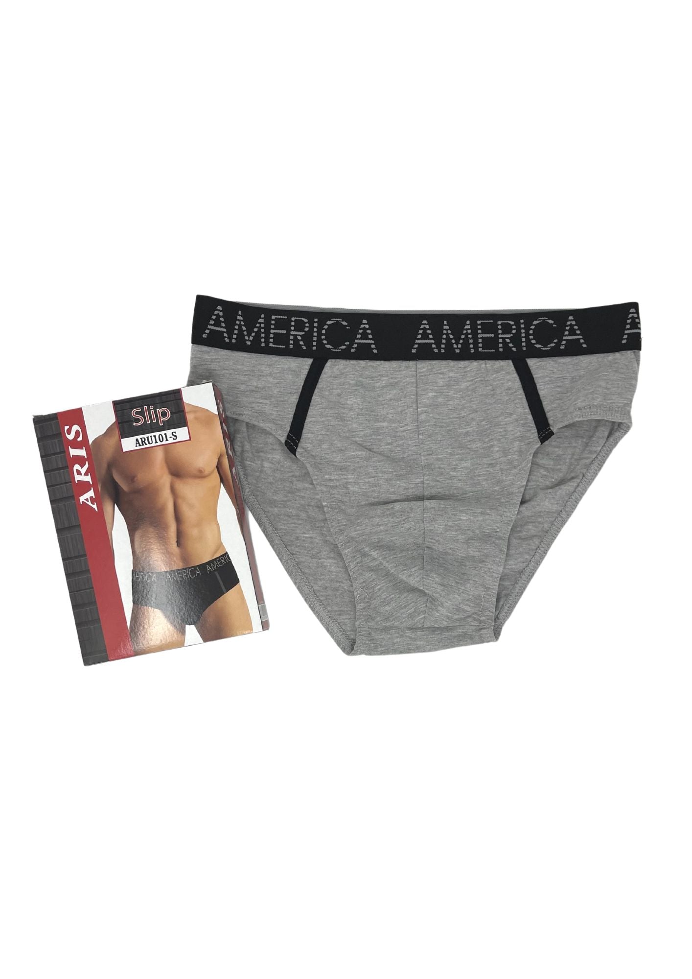 Aris - Slip Uomo In Cotone Elasticizzato Aru101-s