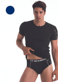 Coordinato Uomo Elasticizzato Giro Collo Con Slip Bau316