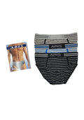 Aris - Pacco Da 3 Slip Uomo In Cotone Elasticizzato