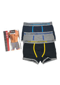 Aris - Pacco Da 3 Boxer Uomo In Cotone Elasticizzato Art. Aru138