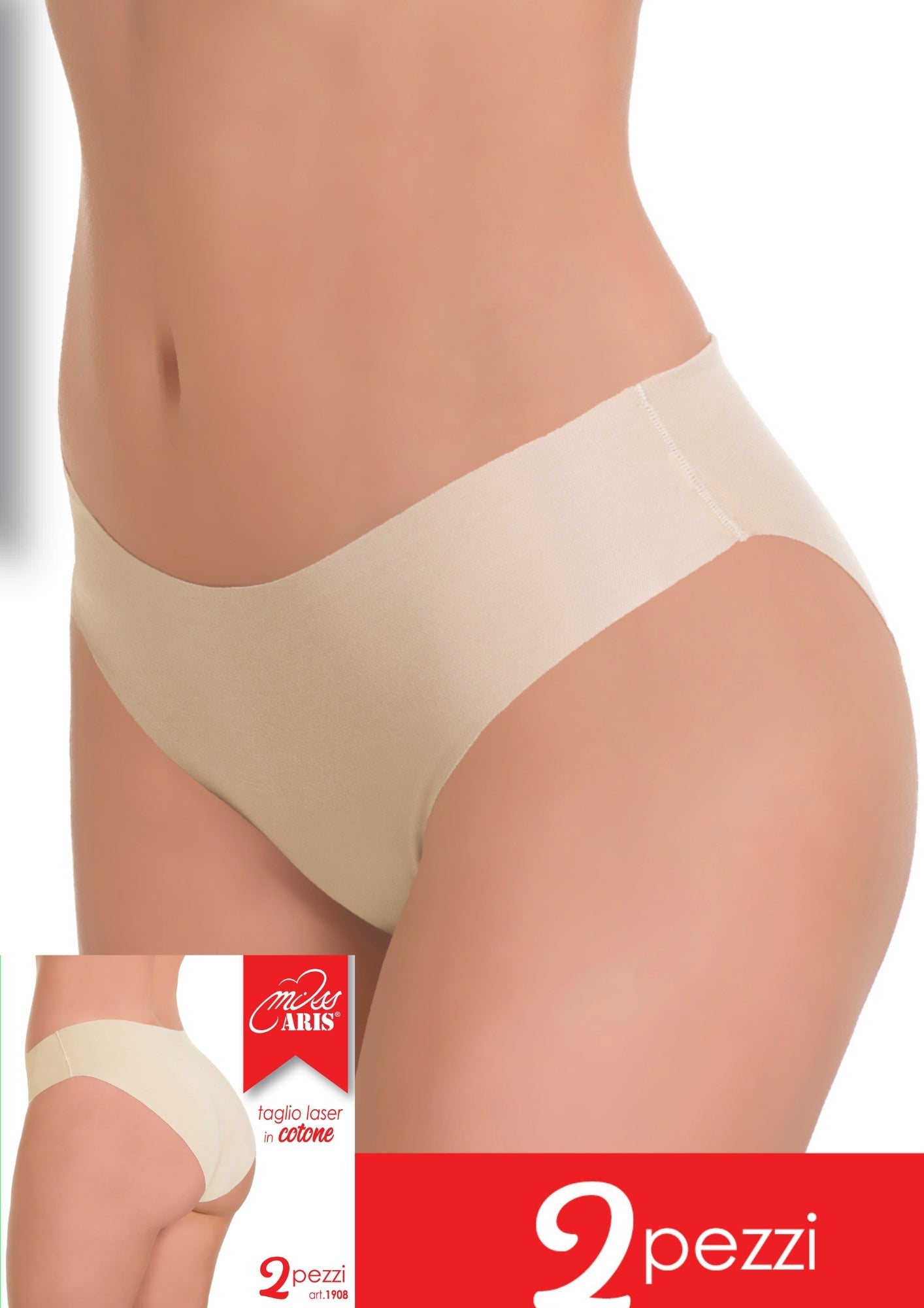 Aris - Pacco Da 2 Slip Donna Taglio Laser