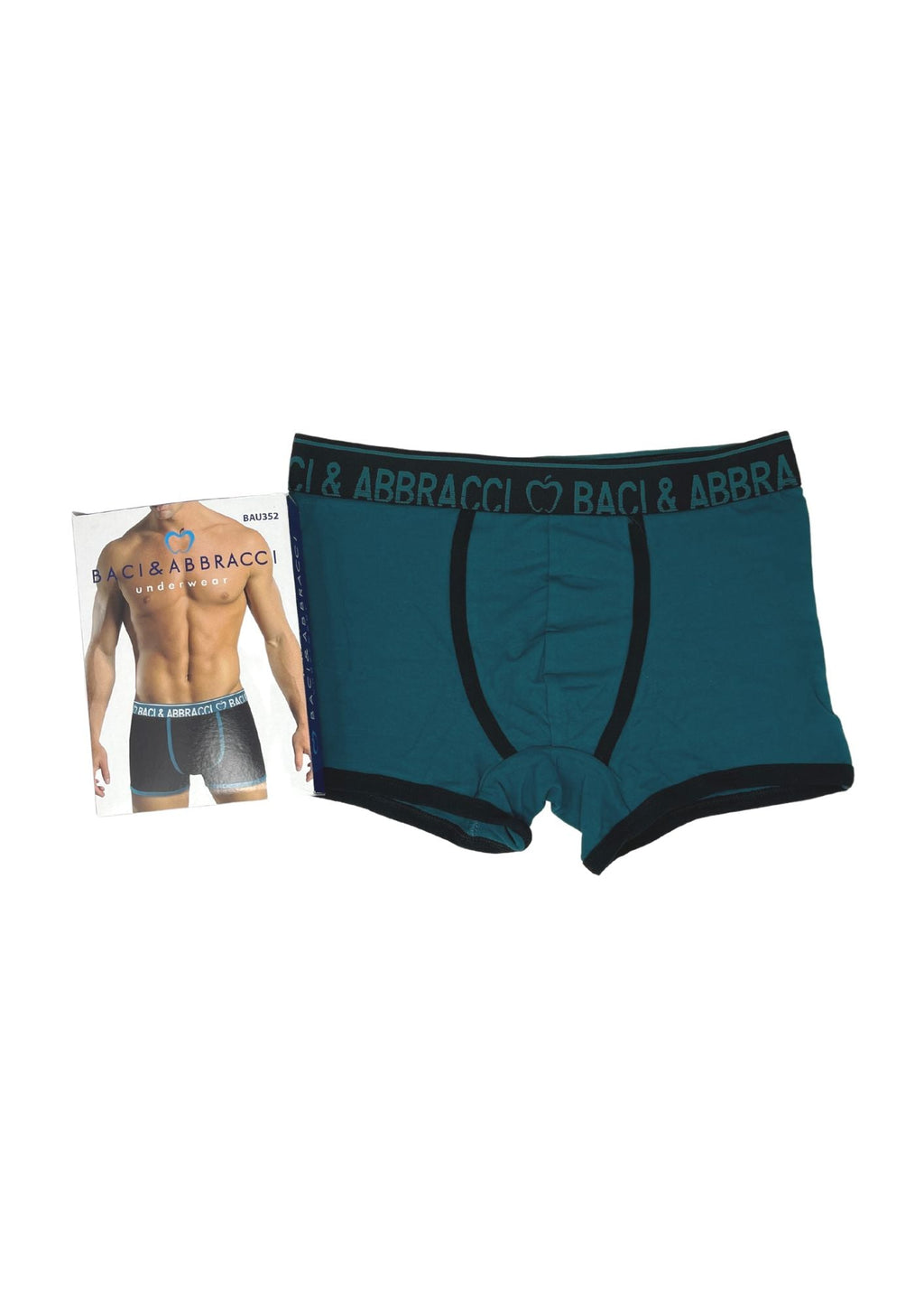 Baci E Abbracci - Boxer Uomo Cotone Elasticizzato Bau352