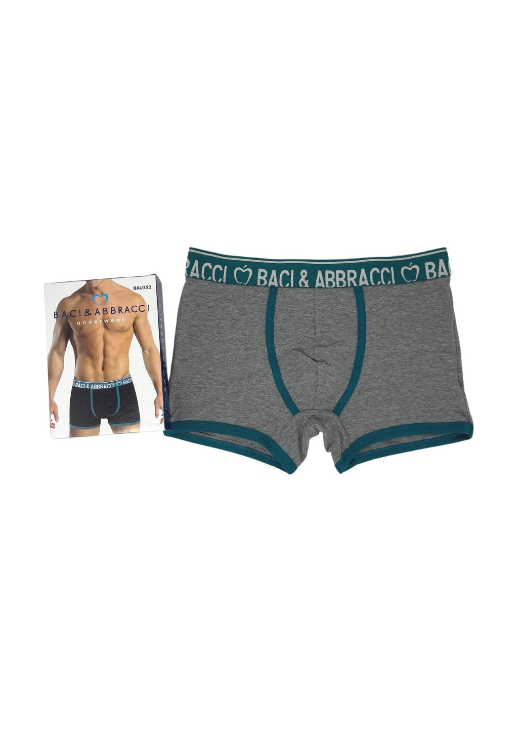 Baci E Abbracci - Boxer Uomo Cotone Elasticizzato Bau352
