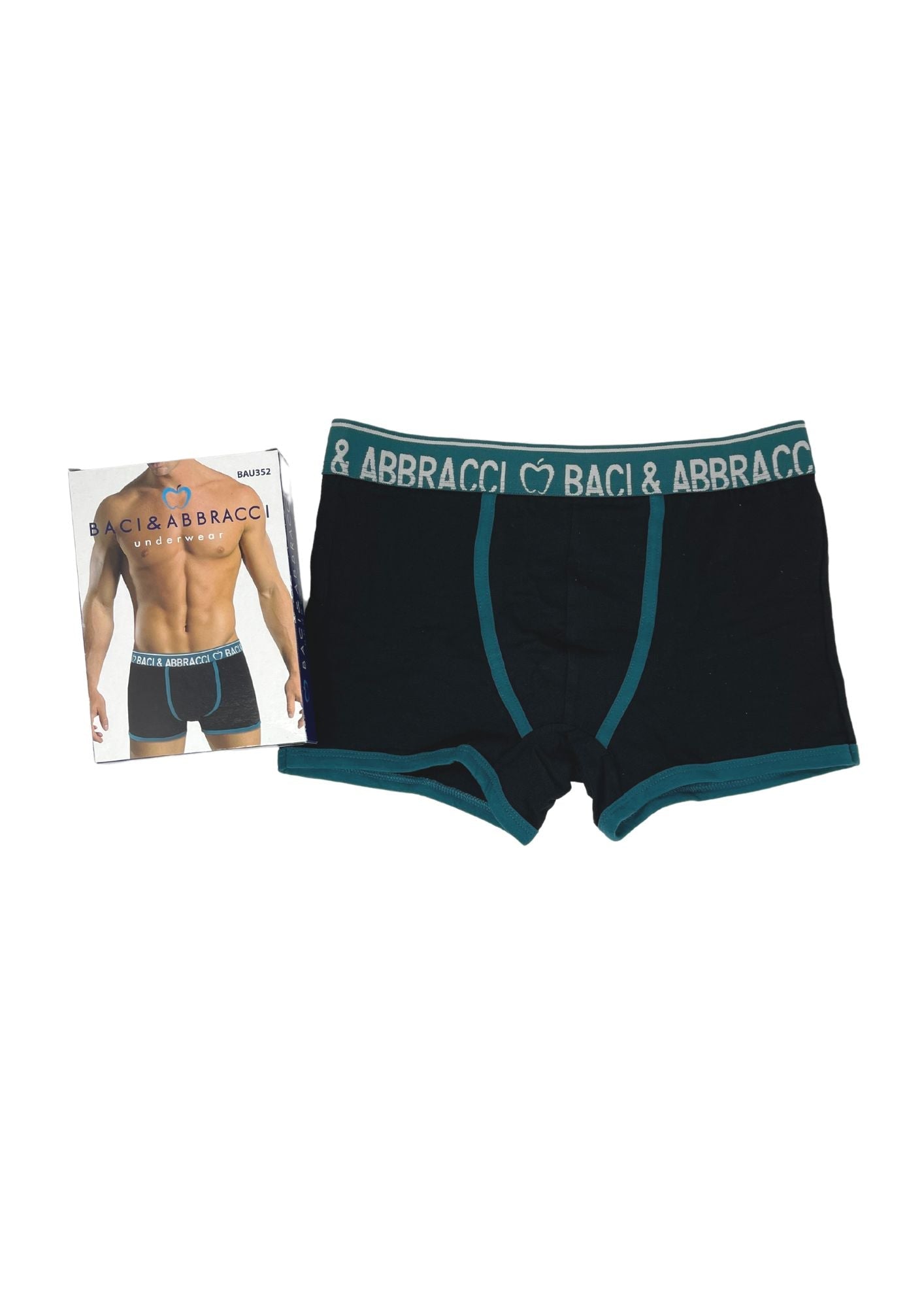 Baci E Abbracci - Boxer Uomo Cotone Elasticizzato Bau352