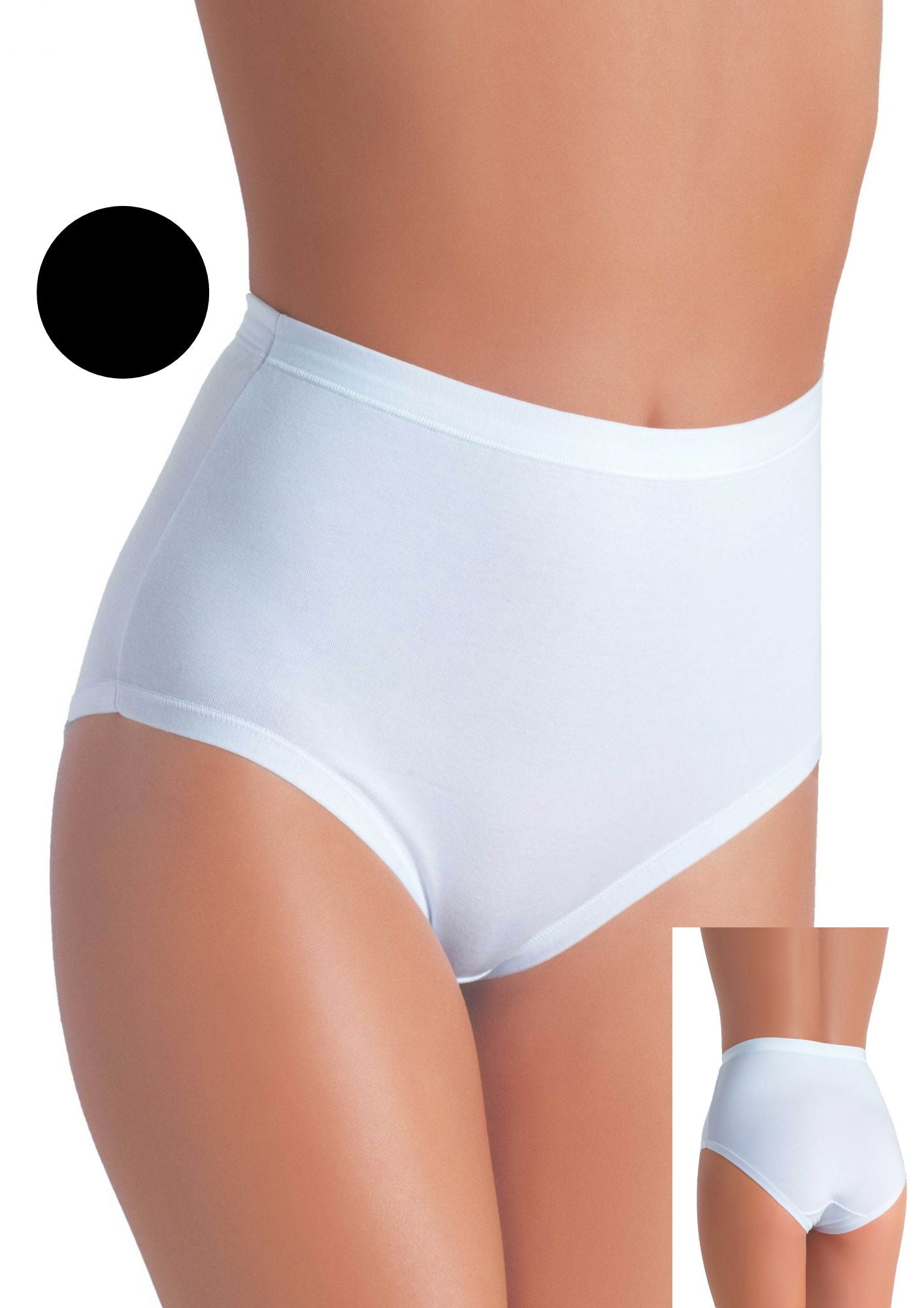 Aris - Slip Donna In Cotone Culotte Maxi