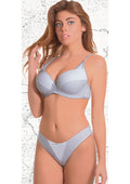 Baci E Abbracci - Coordinato Donna Grigio Art. Bar042