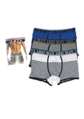 Aris - Pacco Da 3 Boxer Uomo In Cotone Elasticizzato Art. Aru163