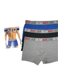 Aris - Pacco Da 3 Boxer Uomo In Cotone Elasticizzato Aru169