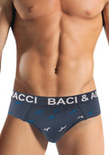 Baci E Abbracci - Slip Uomo In Cotone Elasticizzato Bau429