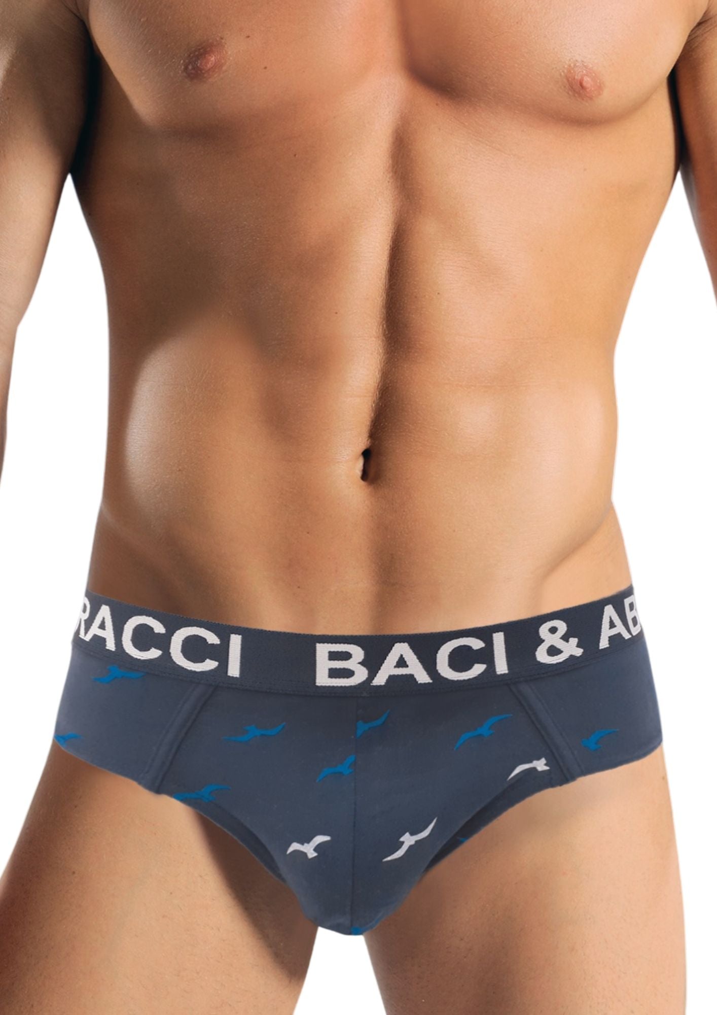 Baci E Abbracci - Slip Uomo In Cotone Elasticizzato Bau429