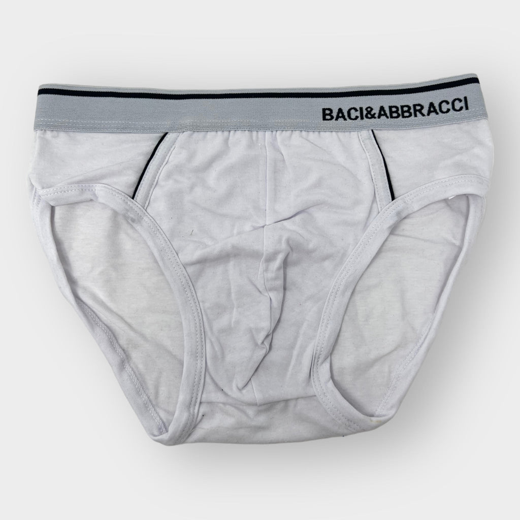 Baci E Abbracci - 6 Slip Uomo In Cotone Elasticizzato Bau443