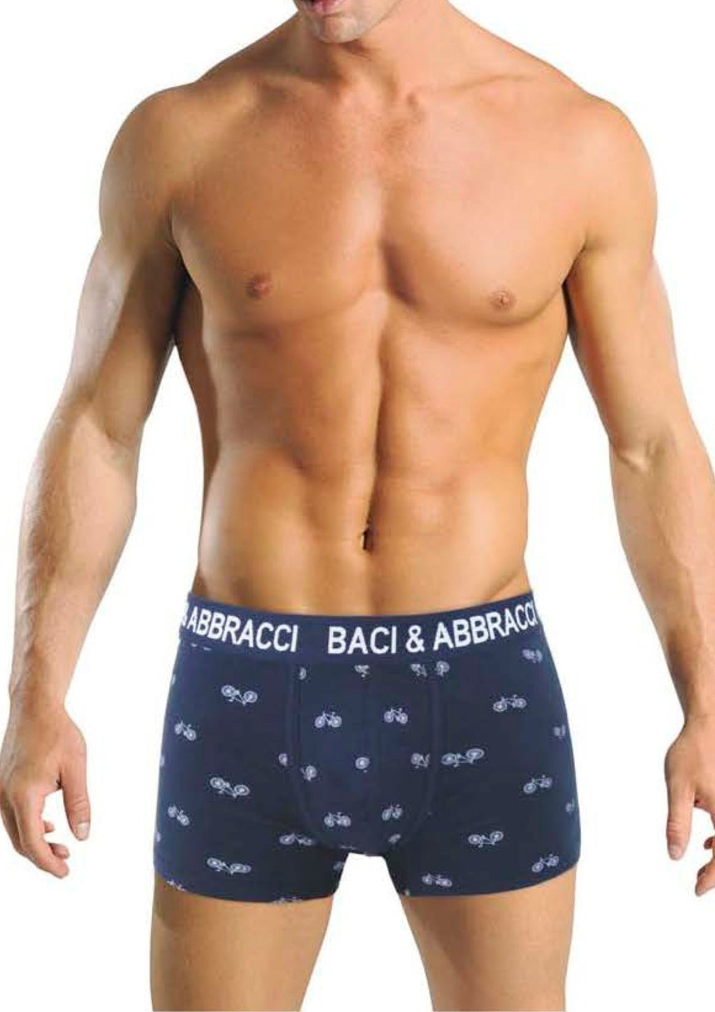 Baci E Abbracci - Boxer Uomo In Cotone Elasticizzato Art. Bau448