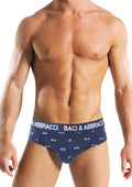 Baci E Abbracci - Slip Uomo In Cotone Elasticizzato Art. Bau449