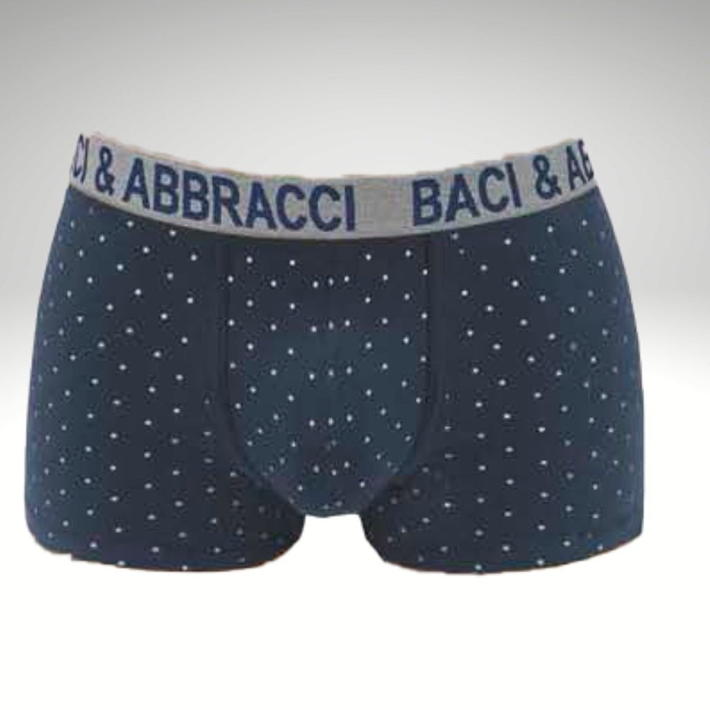 Baci E Abbracci - Boxer Uomo In Cotone Elasticizzato Art. Bau464
