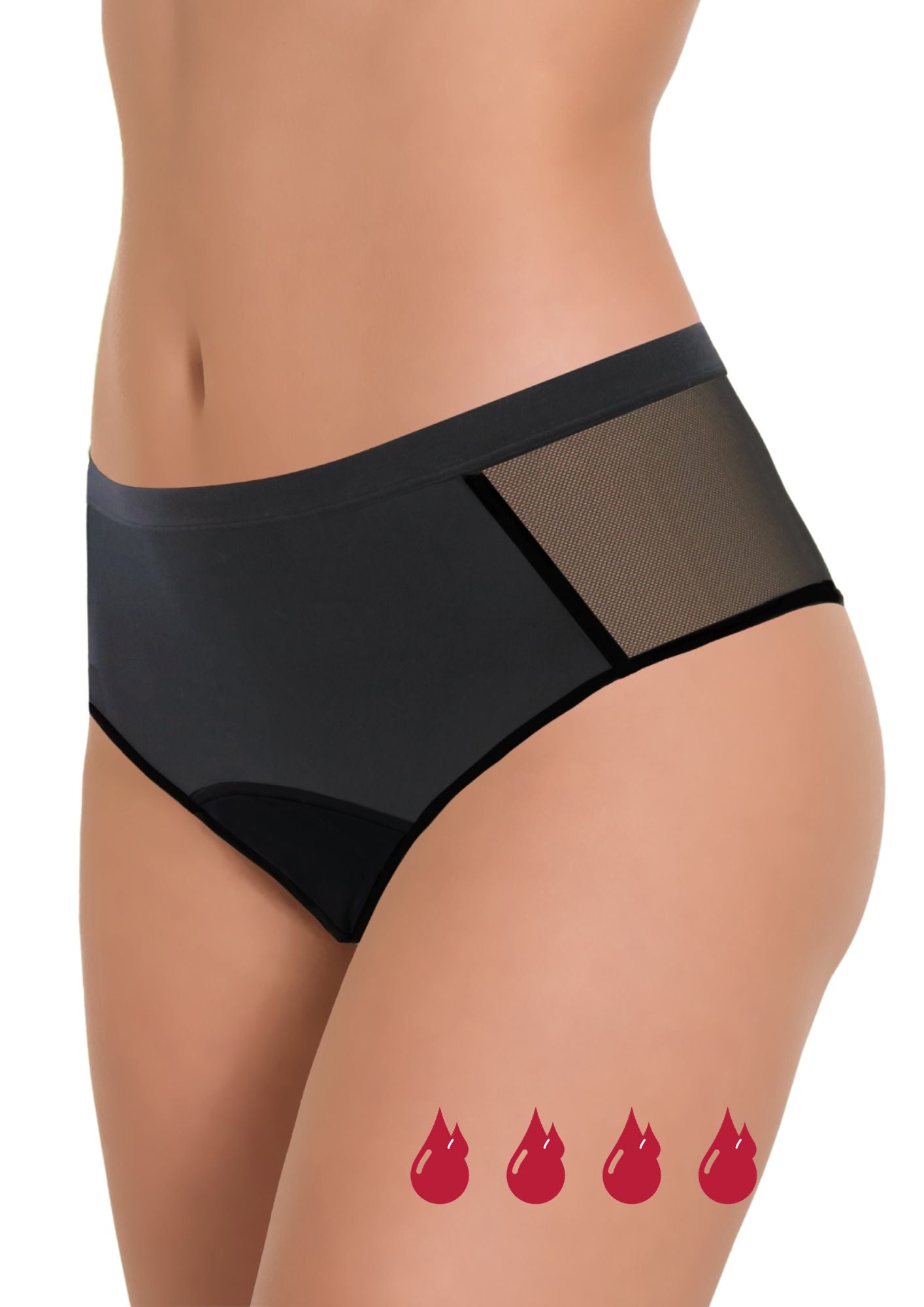 Aris - Slip Mestruale Modello Panties Flusso Abbondante