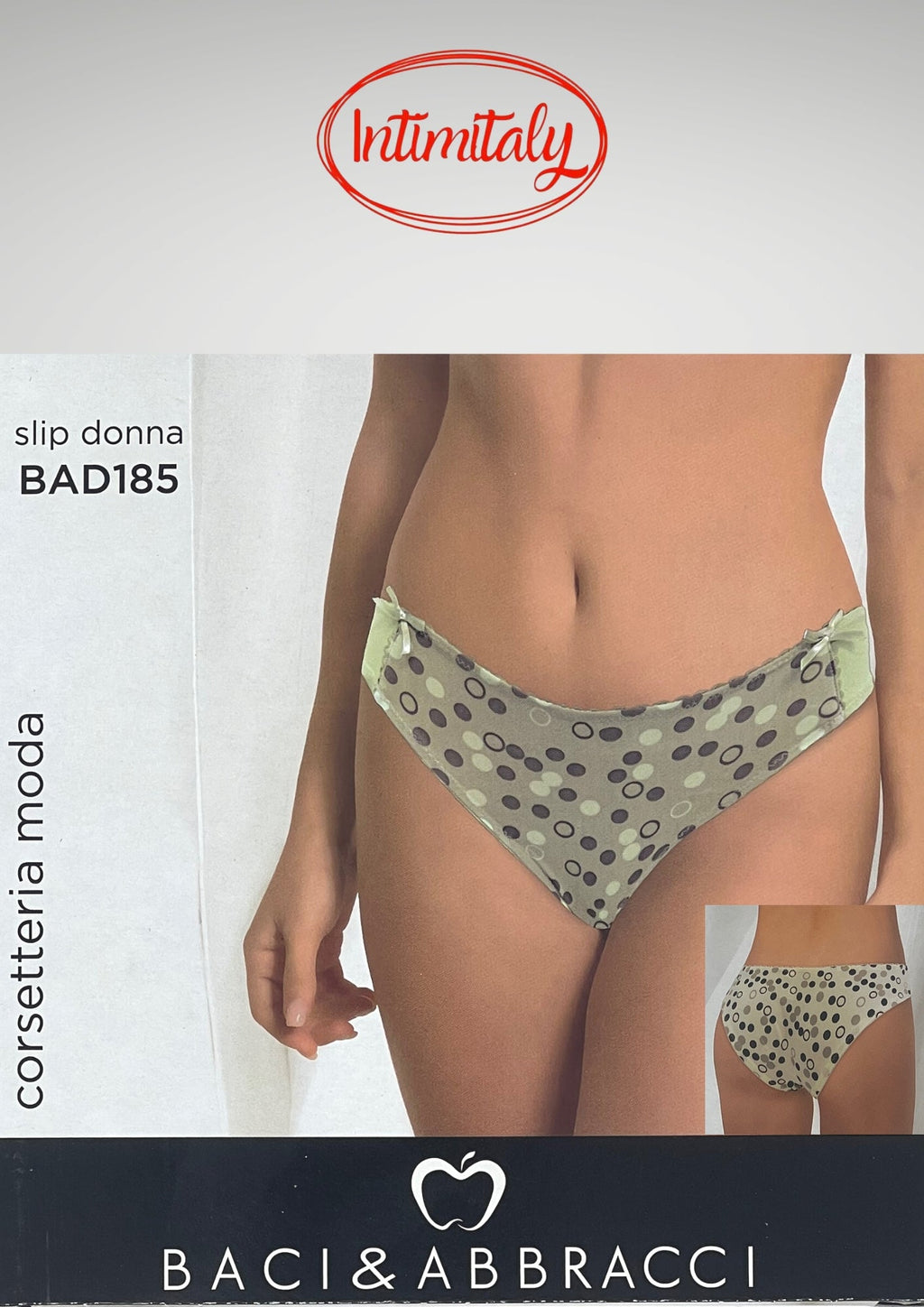 Baci E Abbracci - Slip Donna Fantasia Art. Bad185