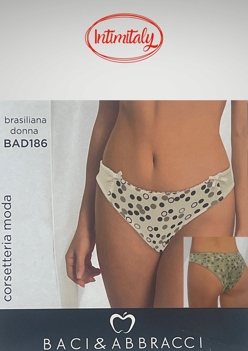 Baci E Abbracci - Slip Modello Brasiliana Bad186