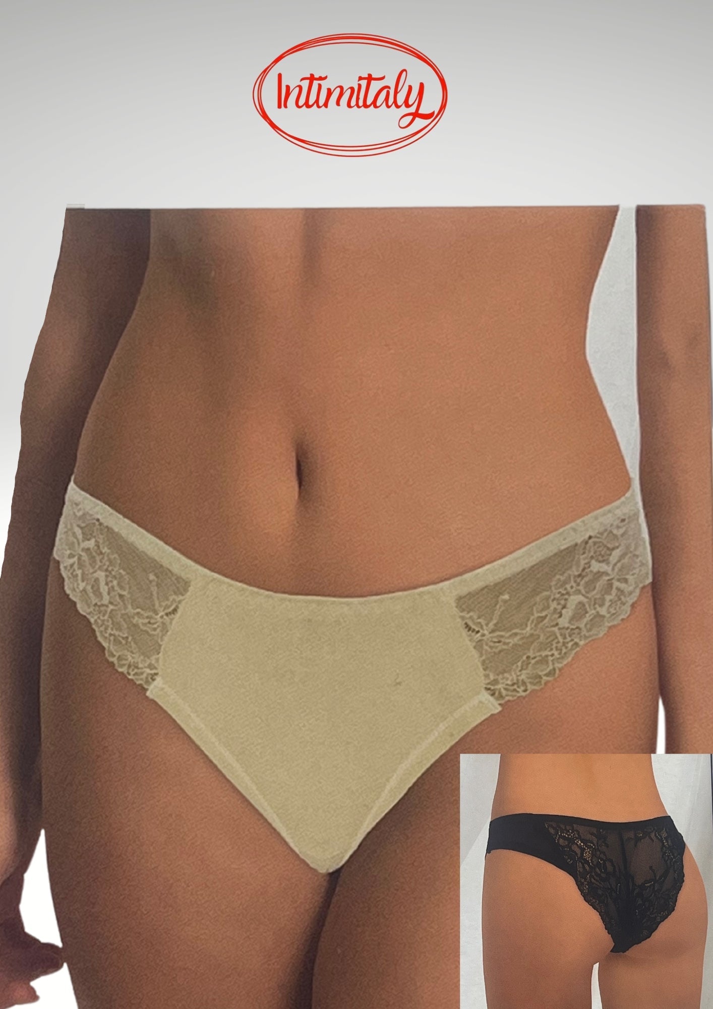 Baci E Abbracci - Slip Donna Modello Brasiliana Fantasia Art. Bad190