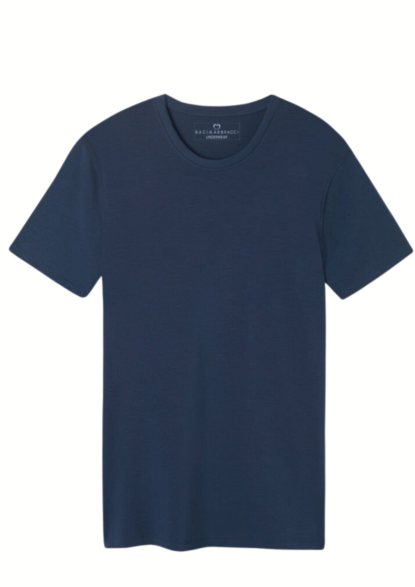 Baci E Abbracci - T-shirt Girocollo Uomo Modal Elasticizzata Bats016