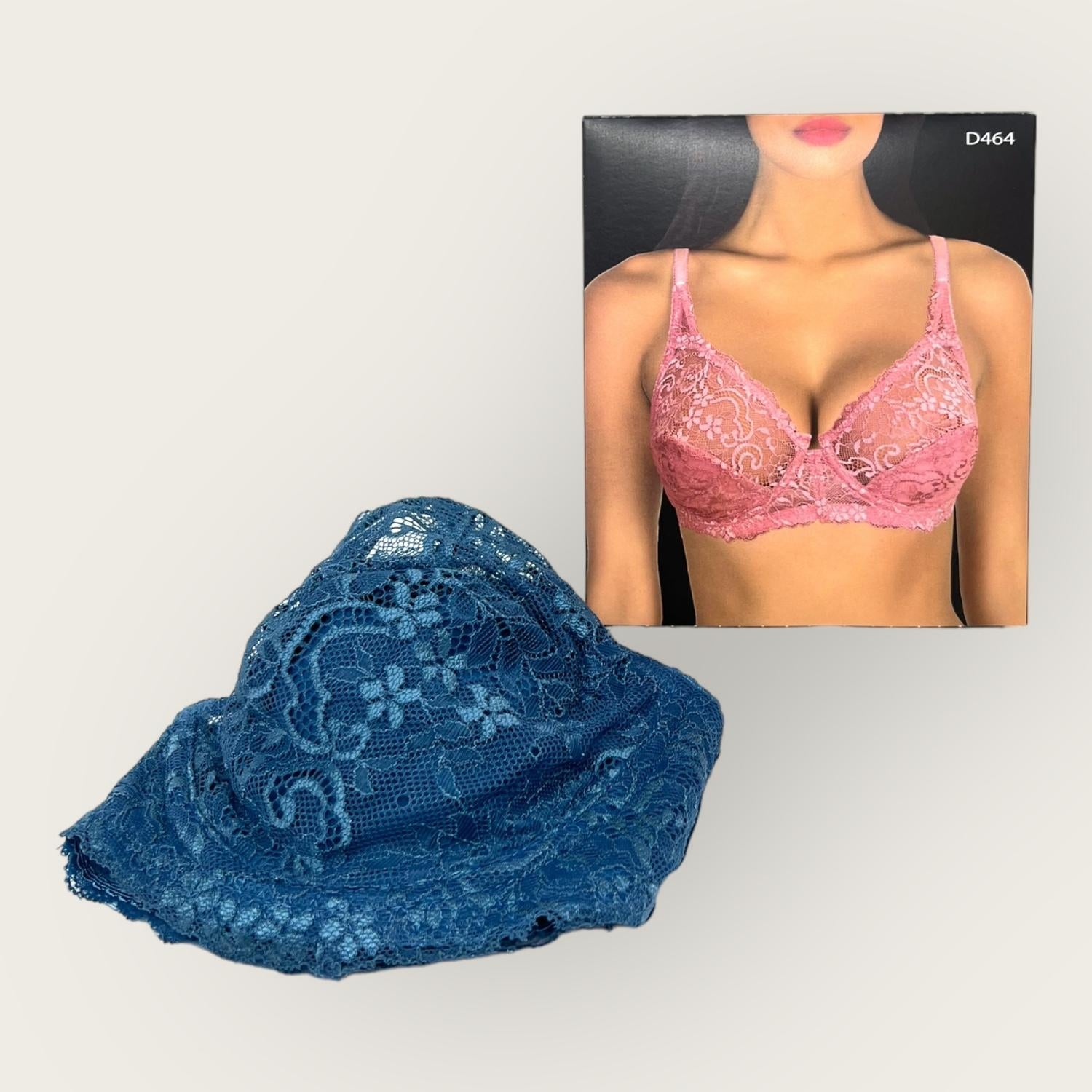 Aris - Reggiseno Con Ferretto Confort In Morbida Microfibra E Pizzo Elasticizzato  Art. D464