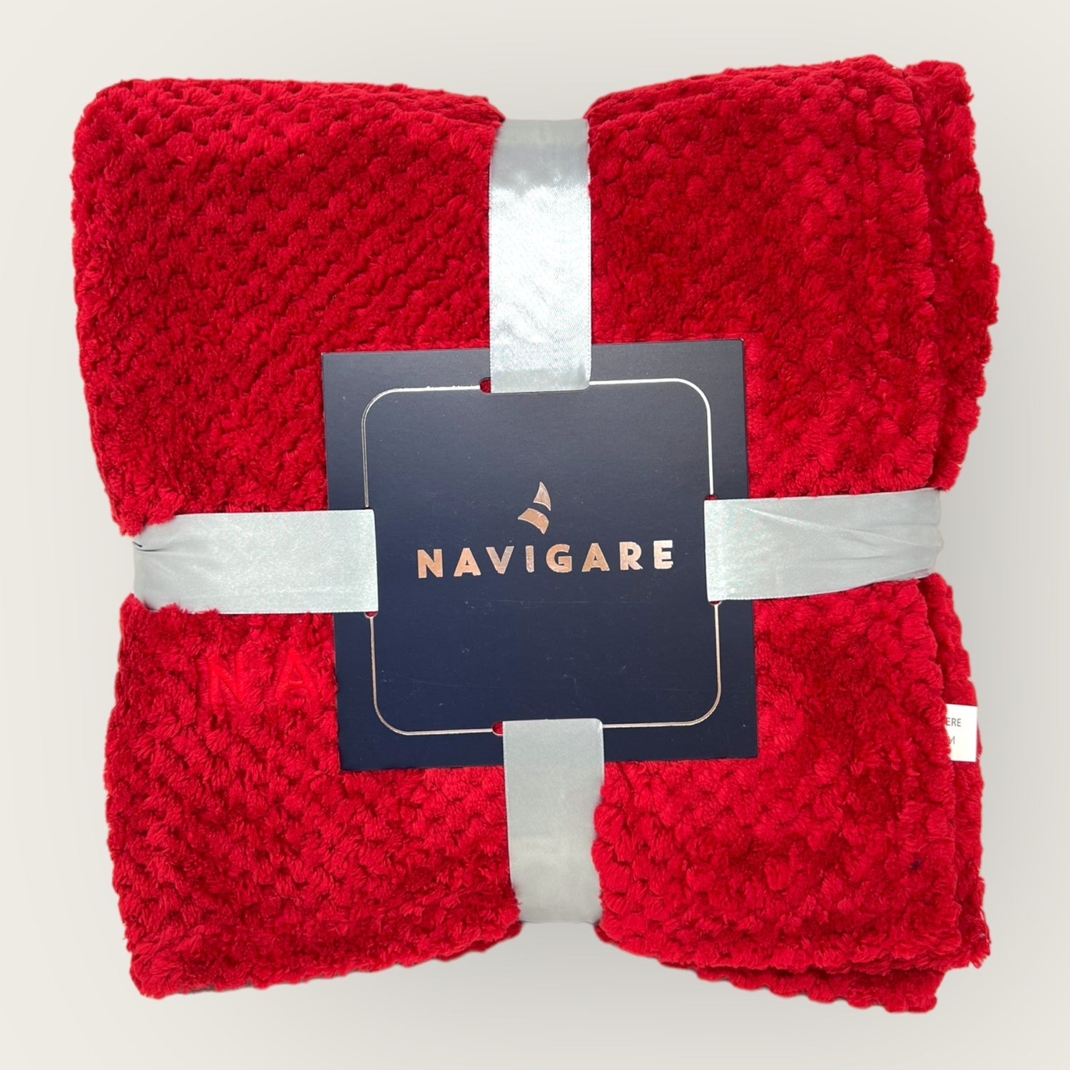 Navigare Plaid In Soffice Coral Tinta Unita Con Ricamo Disponibile 1 - 1-1/2 - 2 Posti 6 Colori  Art. Canazei