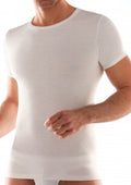Liabel - Maglia Uomo Lana Fuori E Cotone Sulla Pelle Girocollo 05810-e23