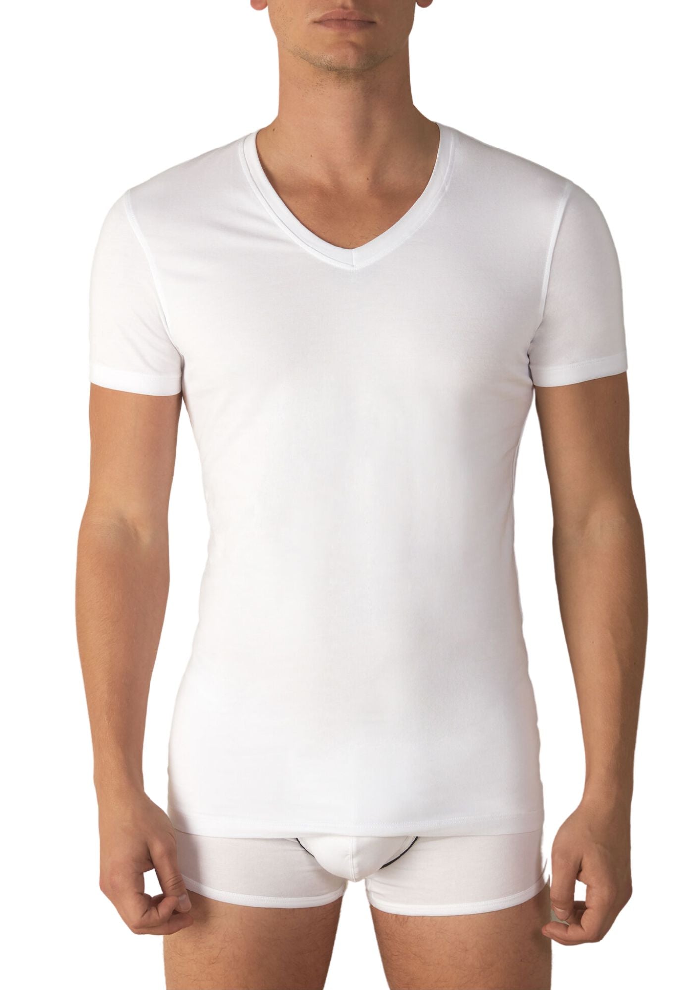 Liabel Maglia Caldo Cotone Uomo Scollo V 02828-53