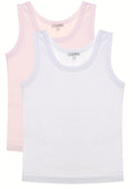 Liabel - Canotte Bimba In Cotone Pacco Da 2 Art.y9648-d16r